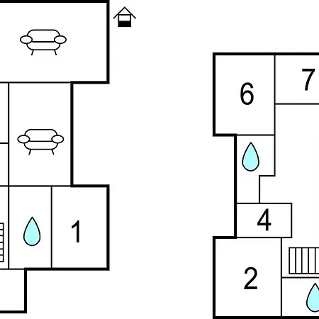 Сasa de vacaciones 8 Bedroom Beautiful In *